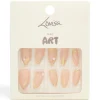 285-gold-pearl-tip-press-on-nails-set-3.webp Gold Pearl Tip Press On Nails Set