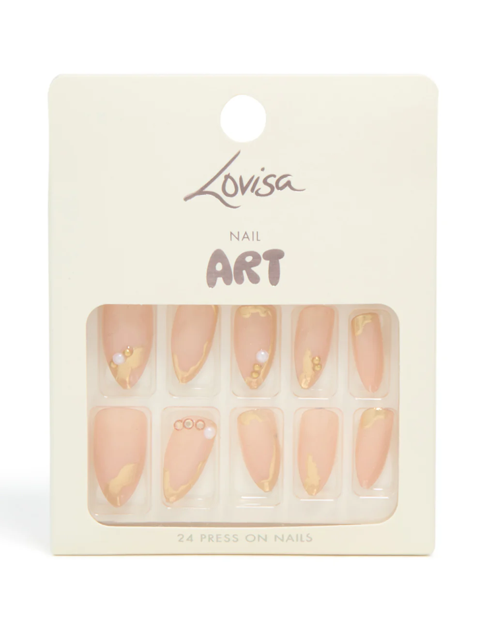 285-gold-pearl-tip-press-on-nails-set-3.webp Gold Pearl Tip Press On Nails Set