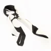 2853-classic-black-geometric-fabric-scarf-1.webp Classic Black Geometric Fabric Scarf