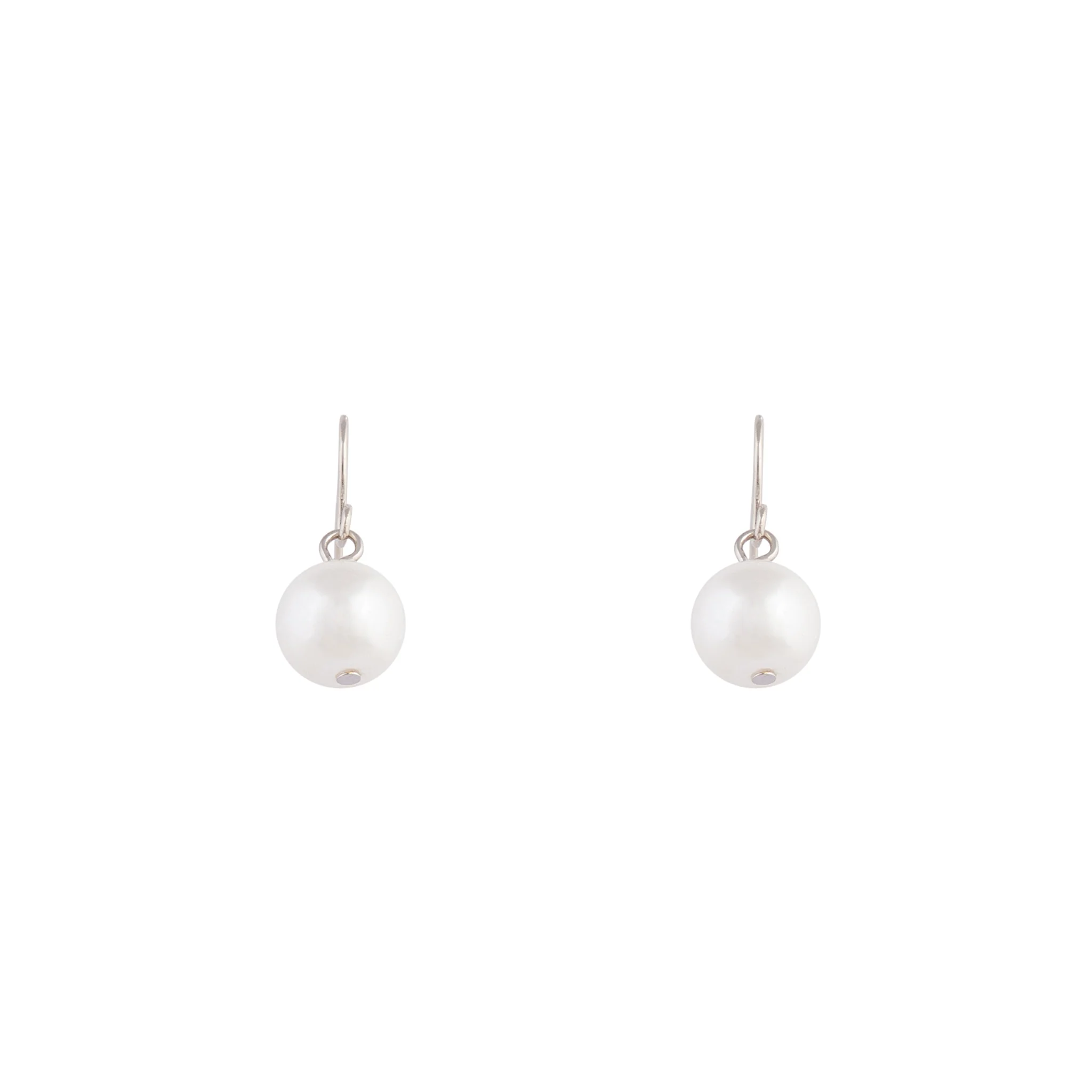 Classic Pearl Ball Drop Earrings