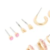 286-gold-pink-enamel-fish-earrings-5-pack-3.webp Gold Pink & Enamel Fish Earrings 5-Pack