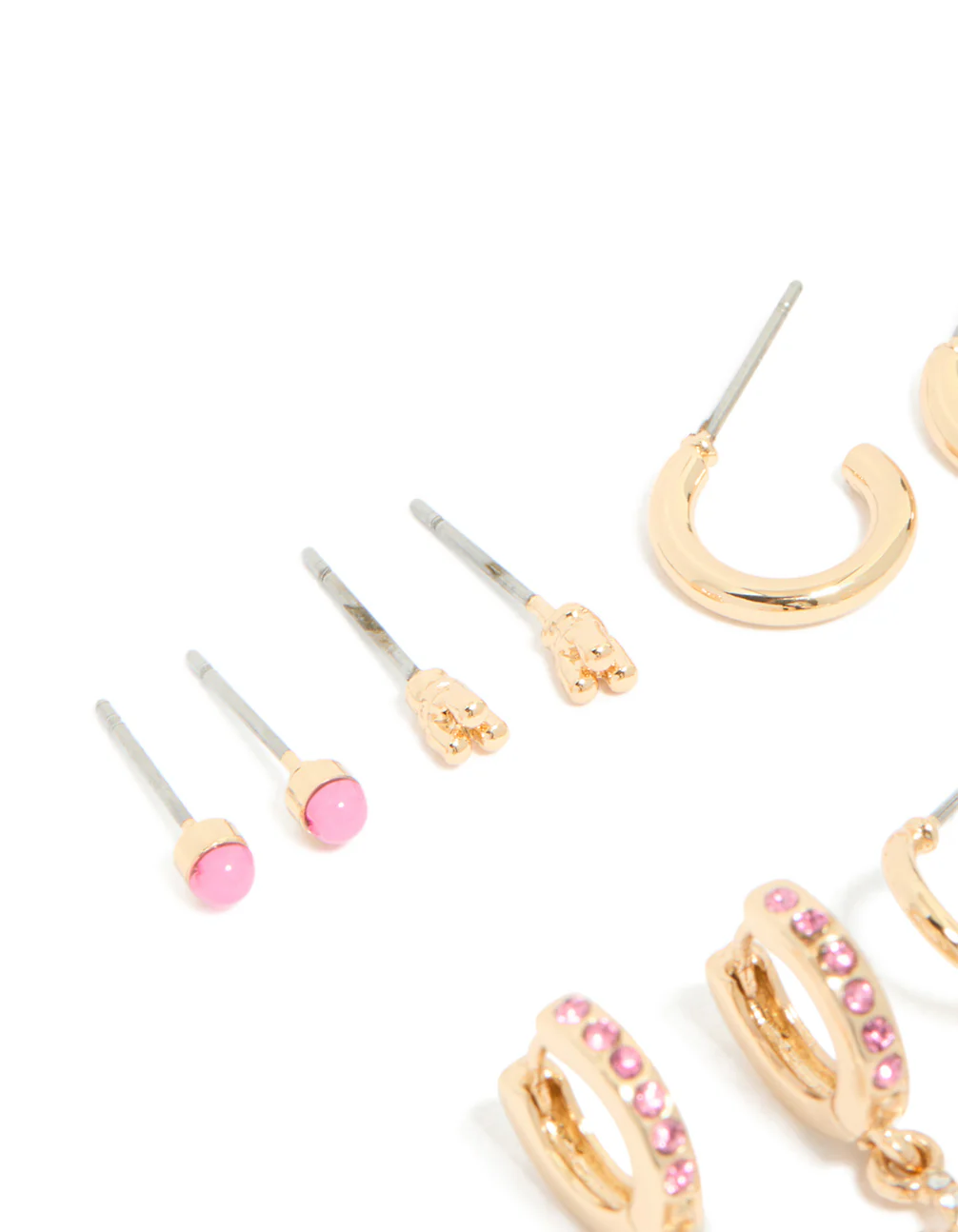 286-gold-pink-enamel-fish-earrings-5-pack-3.webp Gold Pink & Enamel Fish Earrings 5-Pack