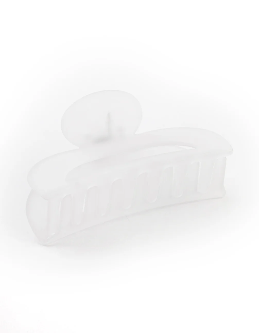 2868-clear-frosted-arch-claw-clip-1.webp Clear Frosted Arch Claw Clip