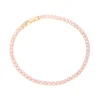 287-gold-pink-cubic-zirconia-dainty-tennis-bracelet-2.webp Gold Pink Cubic Zirconia Dainty Tennis Bracelet