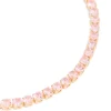 287-gold-pink-cubic-zirconia-dainty-tennis-bracelet-4.webp Gold Pink Cubic Zirconia Dainty Tennis Bracelet