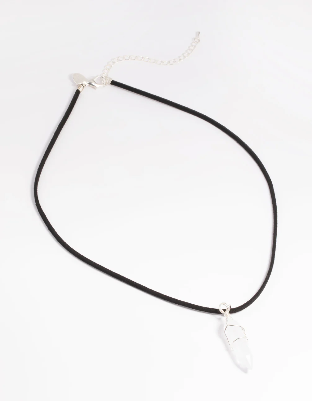 2875-clear-quartz-shard-cord-necklace-3.webp Clear Quartz Shard Cord Necklace