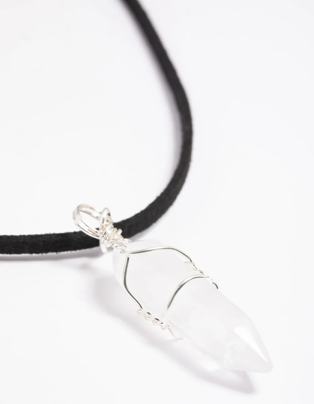 2875-clear-quartz-shard-cord-necklace-4.webp Clear Quartz Shard Cord Necklace