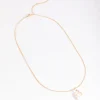 Clear Quartz Shard Necklace