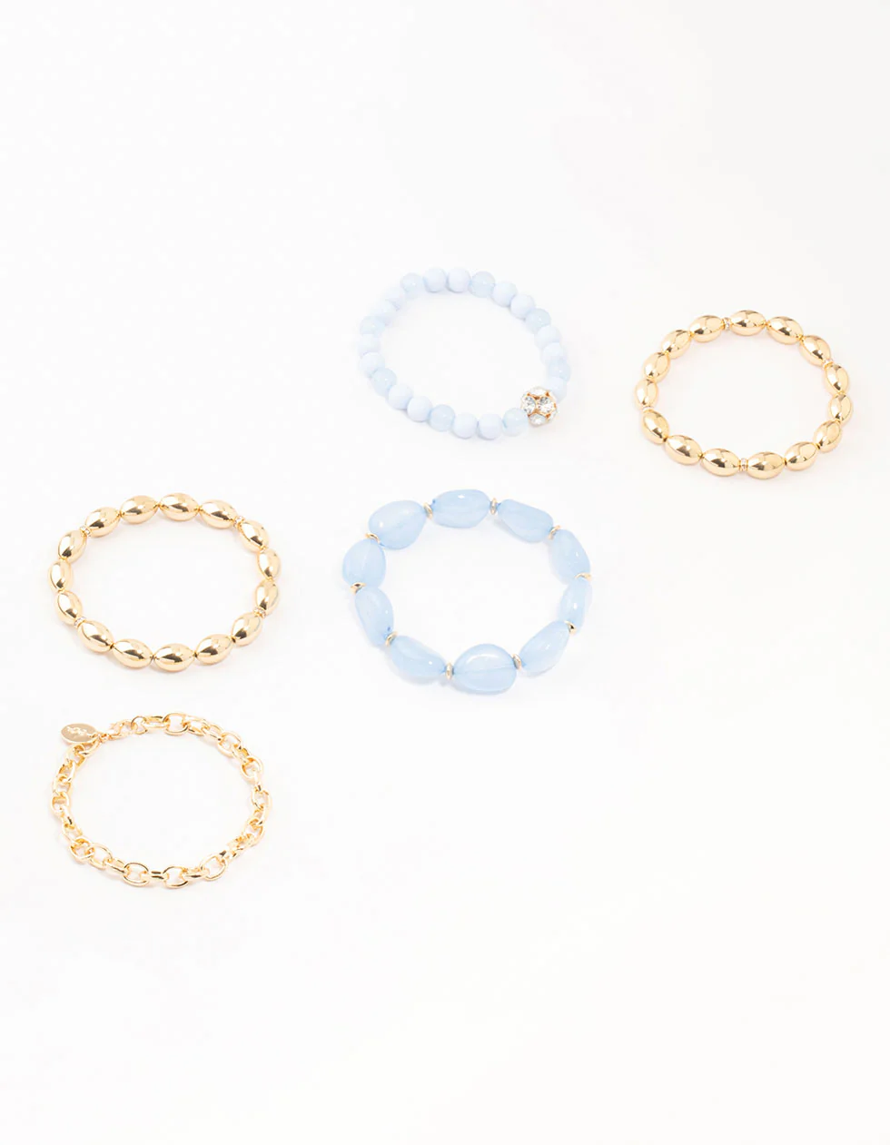 Coastal Beaded & Stone Bracelets 5-Pack