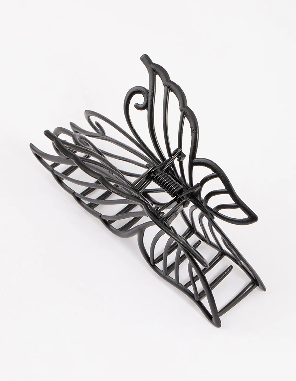 2881-coated-black-detail-butterfly-claw-clip-3.webp Coated Black Detail Butterfly Claw Clip