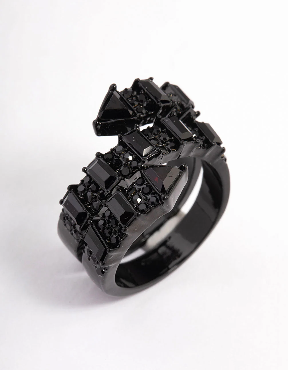 2882-coated-black-emerald-cut-wrap-ring-1.webp Coated Black Emerald Cut Wrap Ring