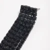 2899-coated-black-straight-five-strand-drop-earrings-2.webp Coated Black Straight Five Strand Drop Earrings