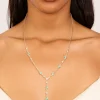 290-gold-plated-blue-cubic-zirconia-alternating-oval-y-necklace-1.webp Gold Plated Blue Cubic Zirconia Alternating Oval Y-Necklace