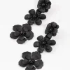 2901-coated-black-triple-diamante-flower-drop-earrings-2.webp Coated Black Triple Diamante Flower Drop Earrings