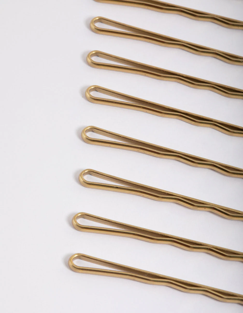 Coated Cream Bobby Pin 10-Pack
