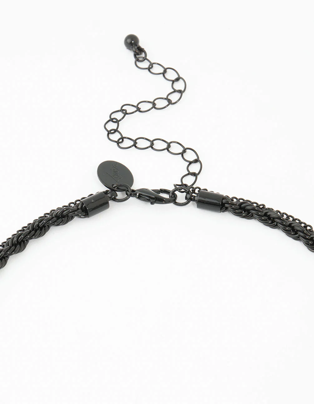 2912-coated-cross-rope-layered-necklace-3.webp Coated Cross Rope Layered Necklace