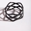 Coated Metal Multi Crossover Ring