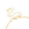 Gold Plated Angel & Cross Charms Bracelet