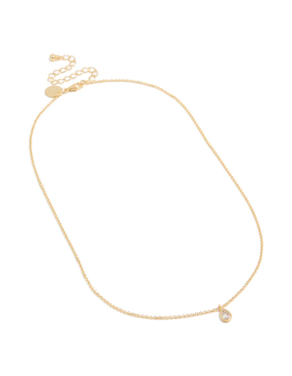 294-gold-plated-april-birthstone-necklace-4.webp Gold Plated April Birthstone Necklace