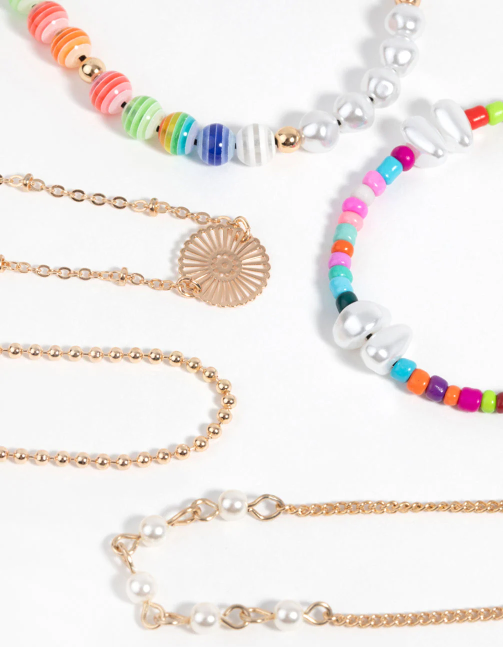 2951-colourful-bead-pearl-bracelet-5-pack-1.webp Colourful Bead & Pearl Bracelet 5-Pack