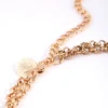 Colourful Facet Bead Row Necklace