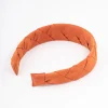 Copper Fabric Cross Wave Headband