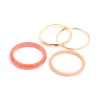 2963-coral-acrylic-marble-thin-bangles-4-pack-1.webp Coral Acrylic Marble Thin Bangles 4-Pack