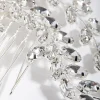 Country Posy Crystal Comb