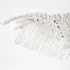 Country Posy Crystal Comb