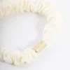 2975-cream-fabric-clamp-thin-scrunchie-2.webp Cream Fabric Clamp Thin Scrunchie