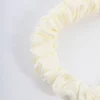 2975-cream-fabric-clamp-thin-scrunchie-3.webp Cream Fabric Clamp Thin Scrunchie