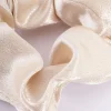 Cream Fabric Satin Scrunchie