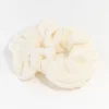 2979-cream-fabric-seersucker-scrunchie-1.webp Cream Fabric Seersucker Scrunchie