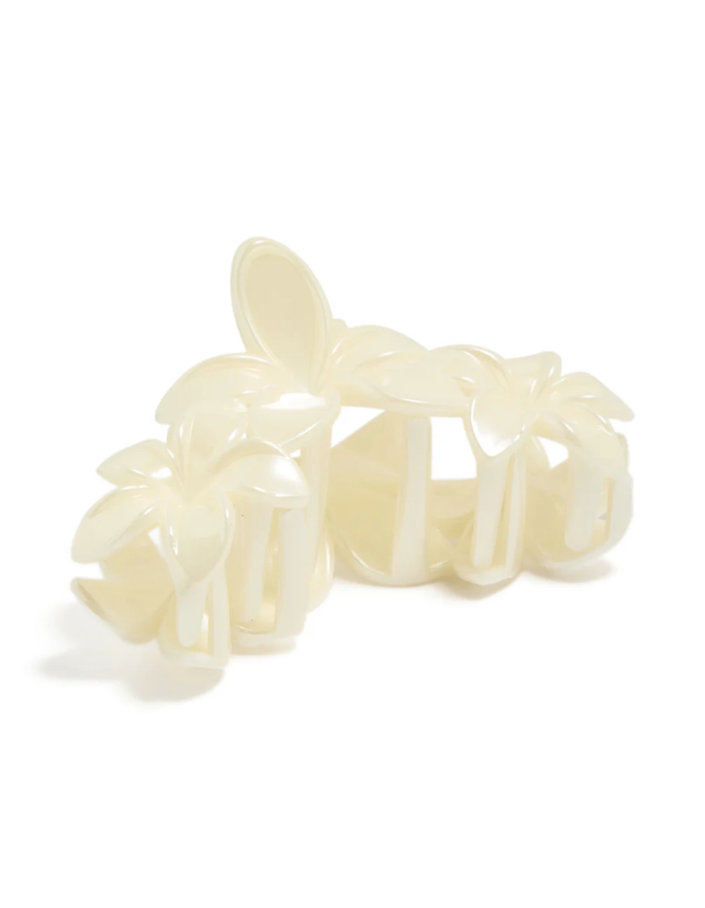 2986-cream-frangipani-flowers-hair-claw-clip-1.webp Cream Frangipani Flowers Hair Claw Clip