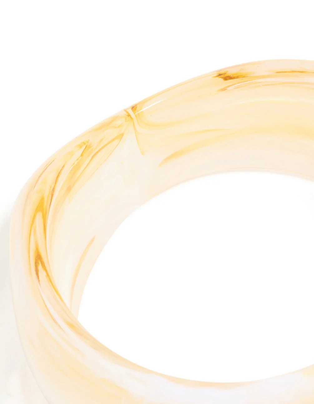2990-cream-marbled-acrylic-statement-bangle-3.webp Cream Marbled Acrylic Statement Bangle