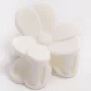 Cream Mini Daisy Hair Claw Clip