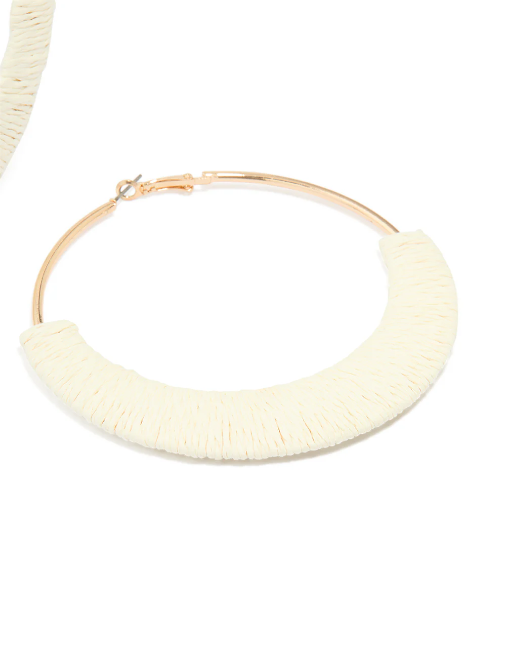 2998-cream-raffia-large-hoop-earrings-3.webp Cream Raffia Large Hoop Earrings