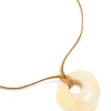 2999-cream-stone-pendant-brown-cord-necklace-1.webp Cream Stone Pendant Brown Cord Necklace