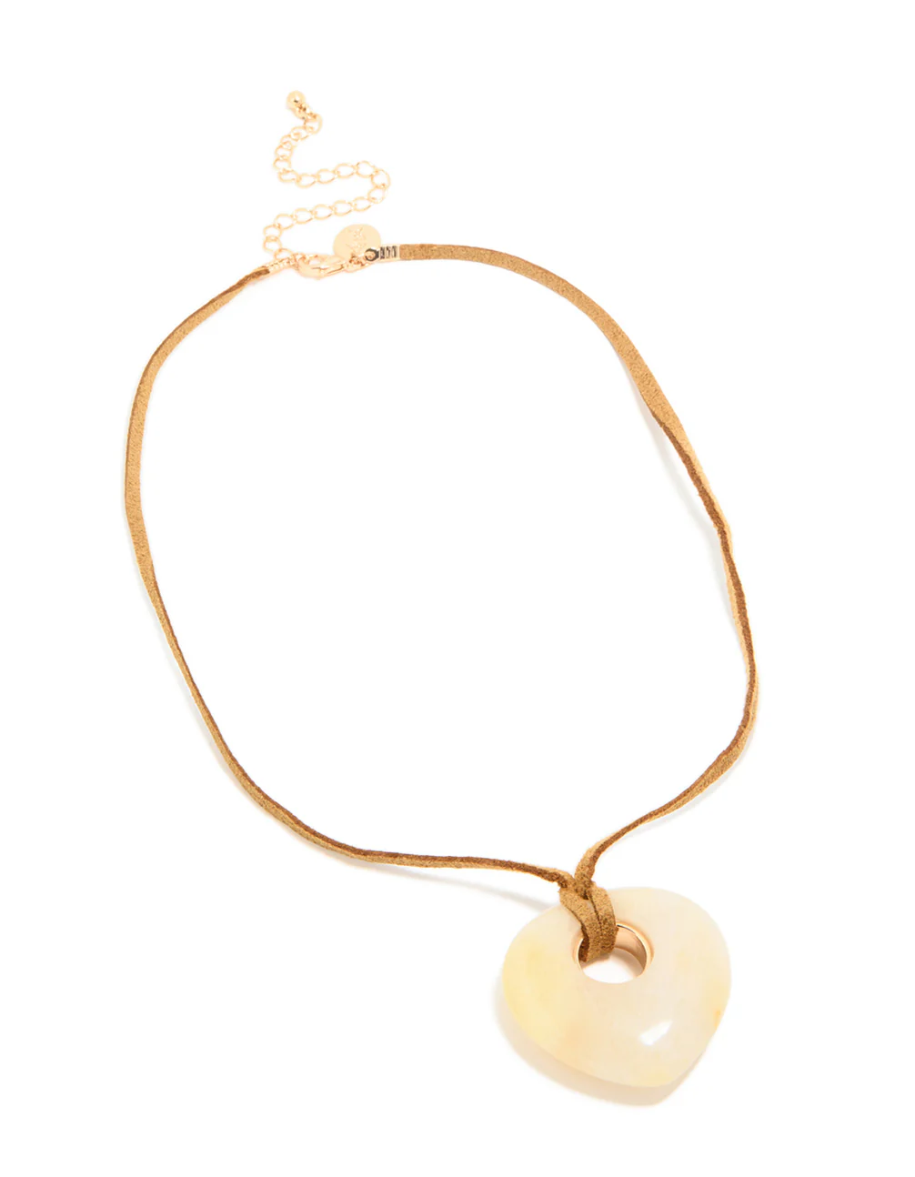 2999-cream-stone-pendant-brown-cord-necklace-4.webp Cream Stone Pendant Brown Cord Necklace