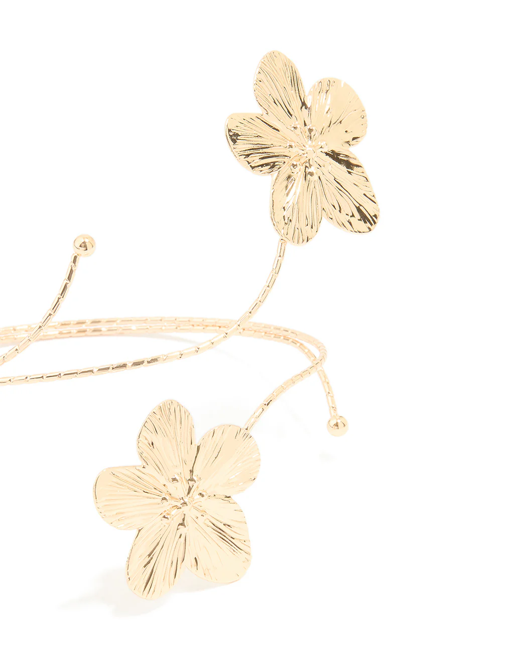 3-gold-double-flower-arm-cuff-2.webp Gold Double Flower Arm Cuff