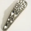 Crystal Detail Snap Clip