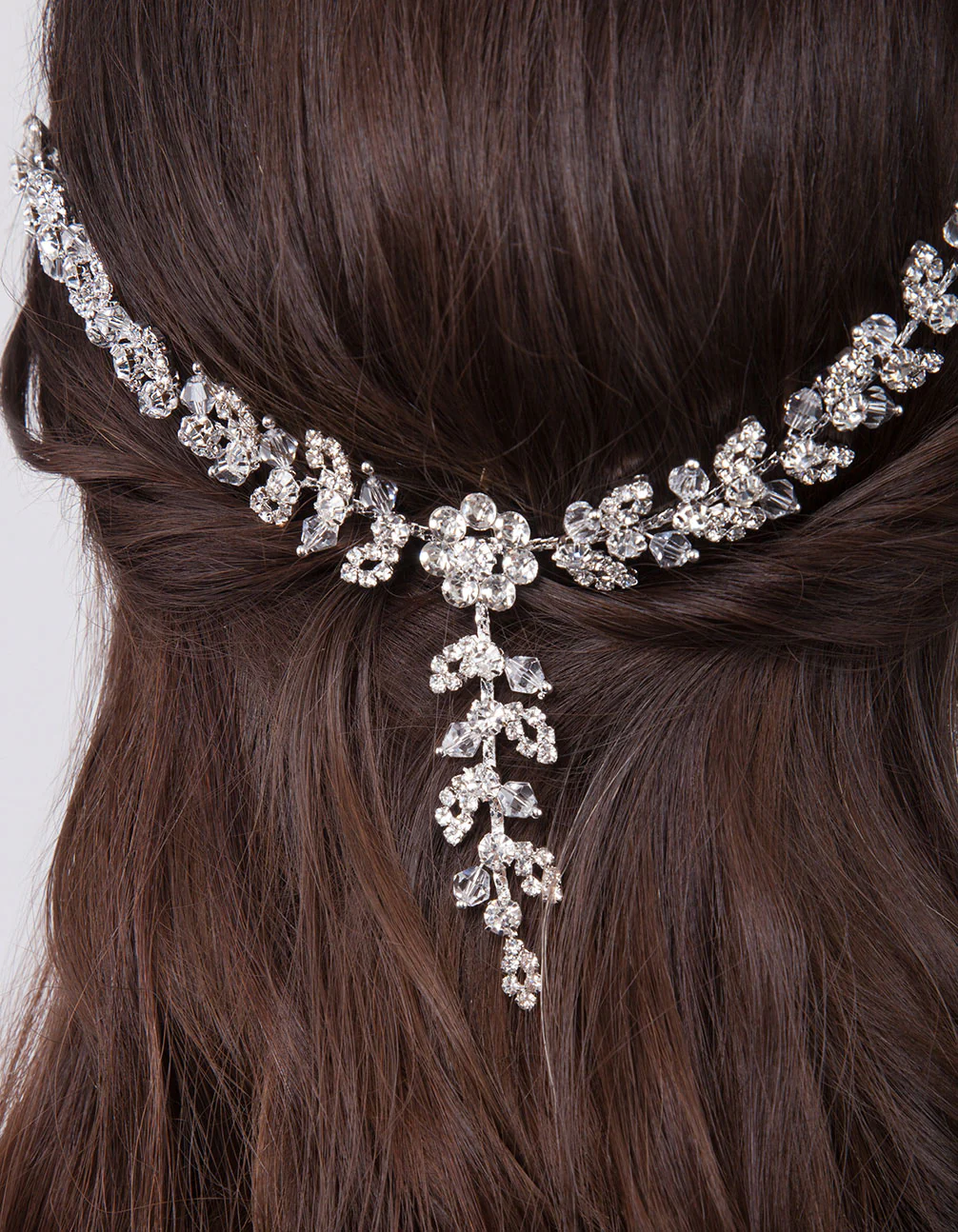 3008-crystal-flower-vine-drape-hair-piece-2.webp Crystal Flower Vine Drape Hair Piece