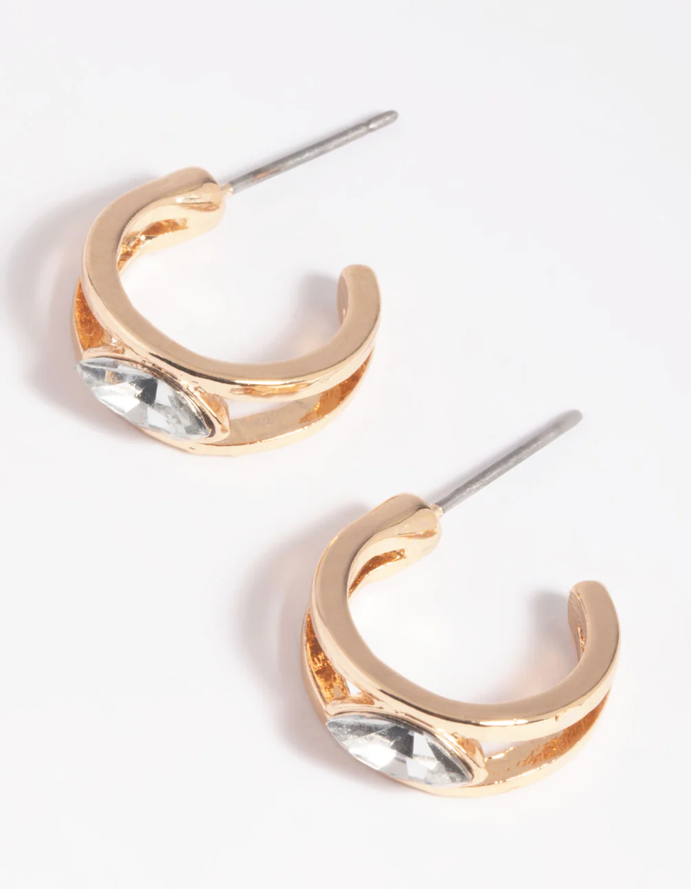 3010-crystal-jewel-huggie-hoop-earrings-1.webp Crystal Jewel Huggie Hoop Earrings