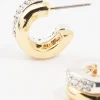 3014-cubic-zirconia-clean-wave-hoop-earrings-2.webp Cubic Zirconia & Clean Wave Hoop Earrings