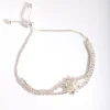 3020-cubic-zirconia-cupchain-flower-toggle-bracelet-4.webp Cubic Zirconia Cupchain Flower Toggle Bracelet
