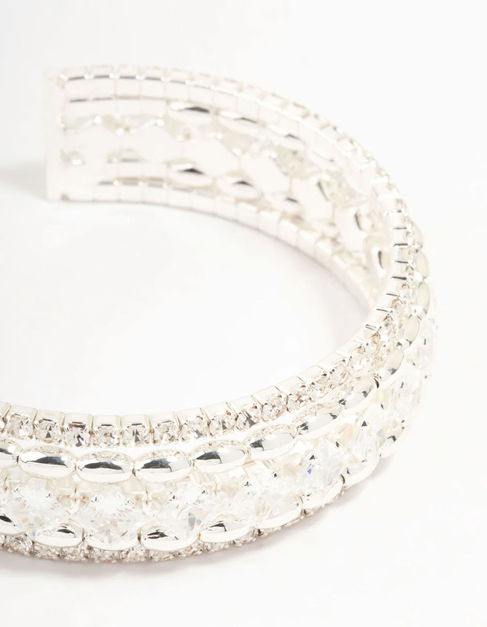 3021-cubic-zirconia-cupchain-wrist-cuff-2.webp Cubic Zirconia Cupchain Wrist Cuff