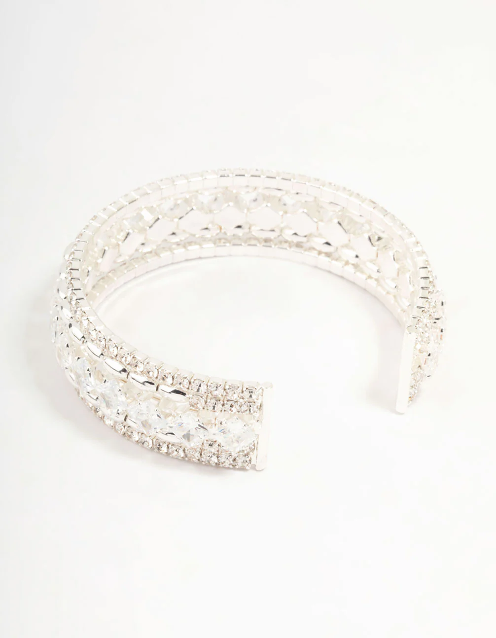 3021-cubic-zirconia-cupchain-wrist-cuff-3.webp Cubic Zirconia Cupchain Wrist Cuff