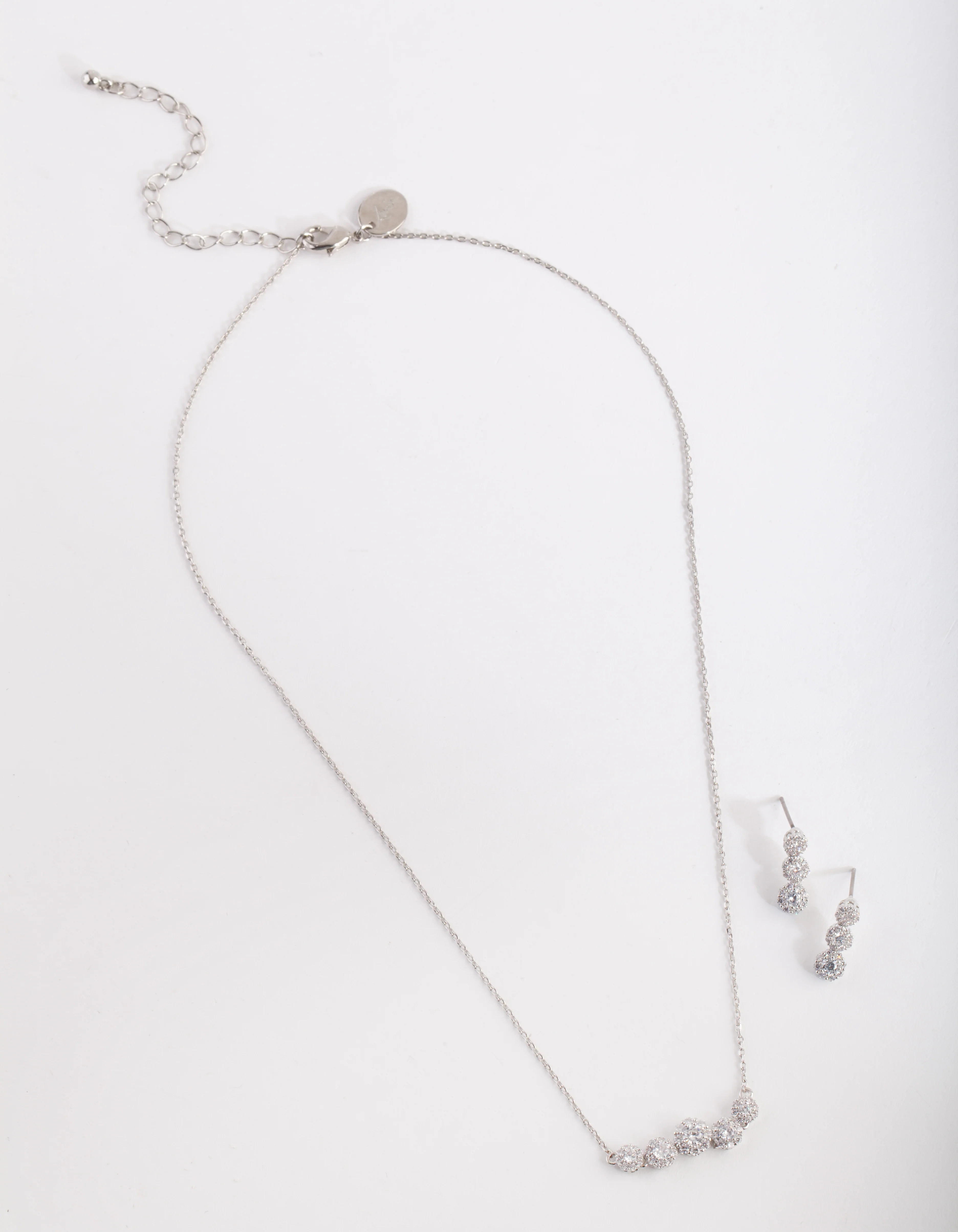 3028-cubic-zirconia-flower-row-necklace-earrings-set-1.webp Cubic Zirconia Flower Row Necklace Earrings Set
