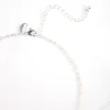 3042-cubic-zirconia-silver-multi-row-cross-necklace-3.webp Cubic Zirconia Silver Multi Row Cross Necklace