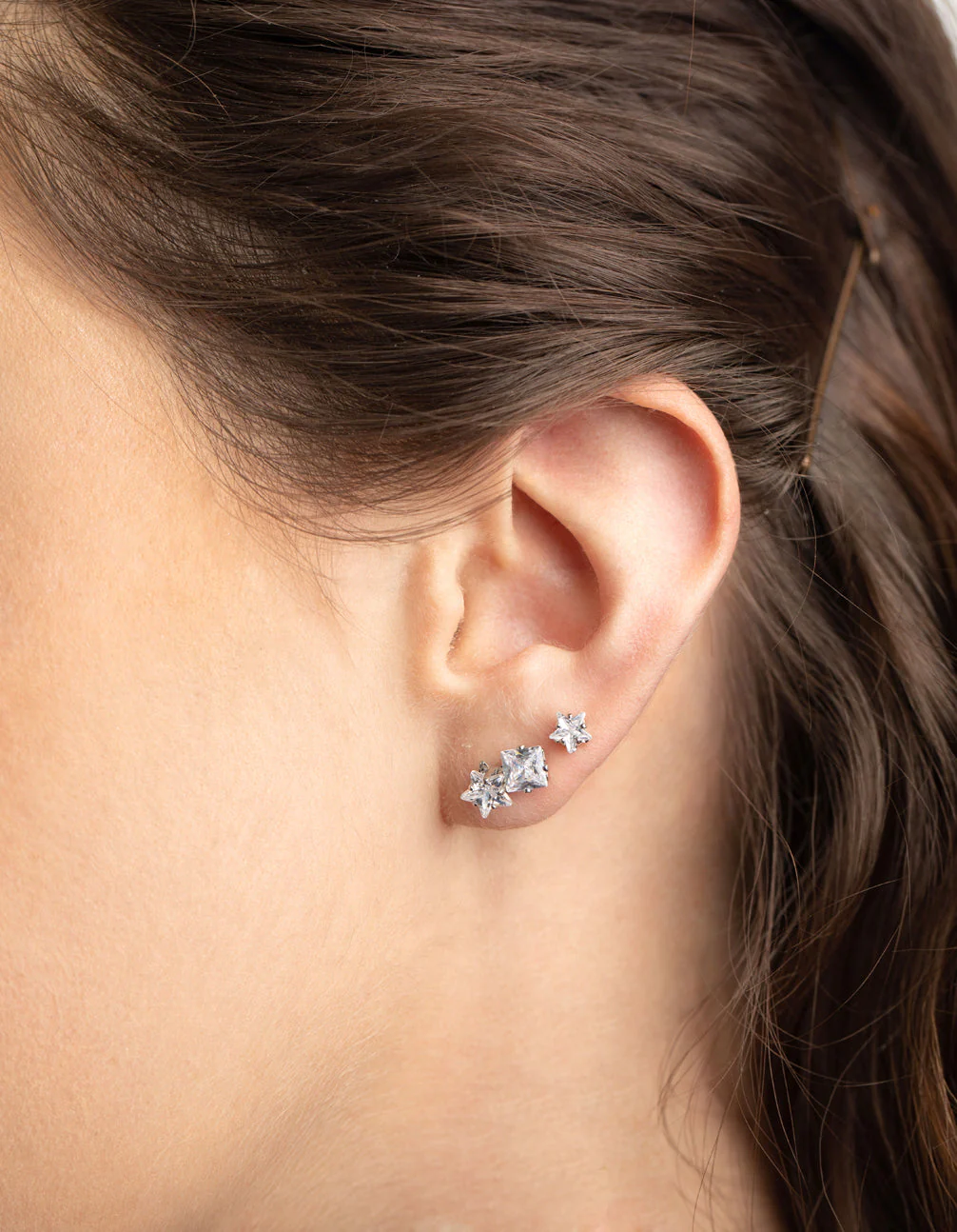 3046-cubic-zirconia-star-square-earrings-6-pack-2.webp Cubic Zirconia Star & Square Earrings 6-Pack